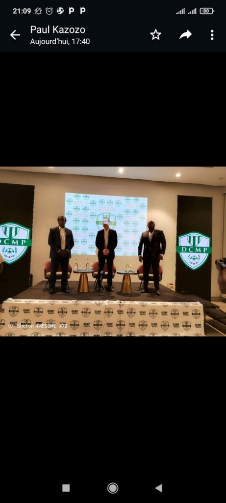 Football : Dcmp signe un contrat de collaboration avec deux nouveaux partenaires