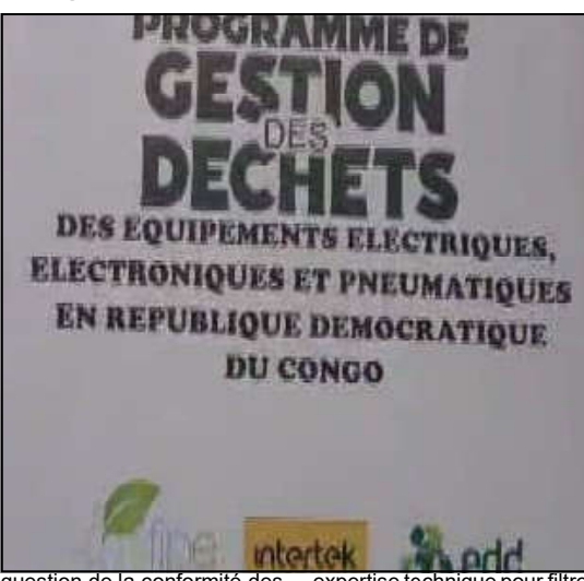 RDC : vers un renforcement de la conformité des produits et de la gestion des déchets avec Intertek-EDD
