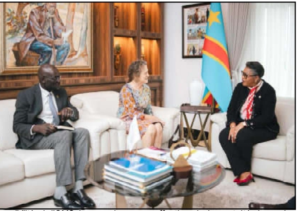 RDC-OMS : Judith Suminwa exige une coopération pragmatique pour la consolidation de la Couverture Santé Universelle !