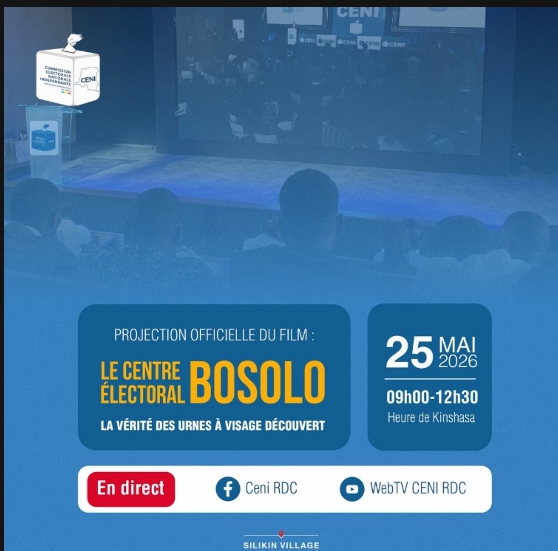 CENI : projection d’un film documentaire sur le processus électoral de 2023
