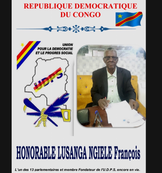 RDC : le cri de ralliement de François Lusanga Ngiele, dernier ‘’Gardien du temple’’ de l’UDPS originelle