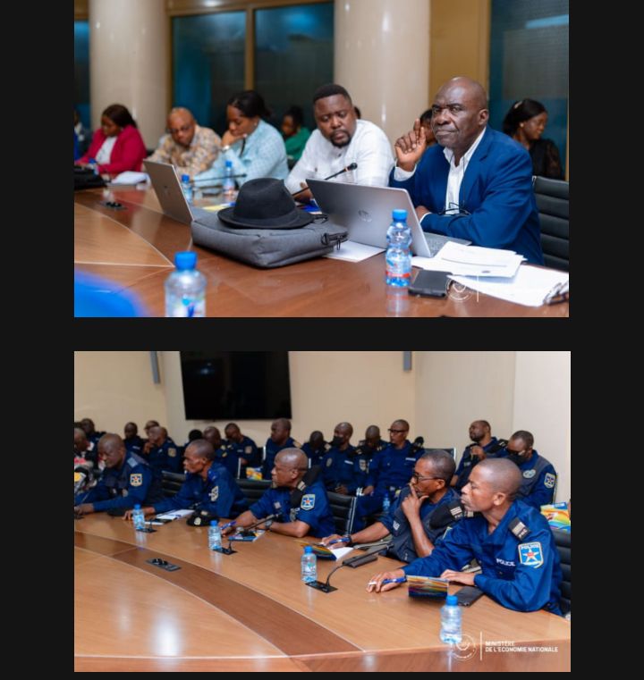 RDC : le Ministère de l’Economie Nationale et la PNC renforcent leur coordination pour l’application de la réforme sur le petit commerce et le commerce de détail