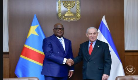 Kinshasa-Jérusalem : Félix Tshisekedi renforce les axes de coopération sur l’agriculture, l’énergie et la défense !